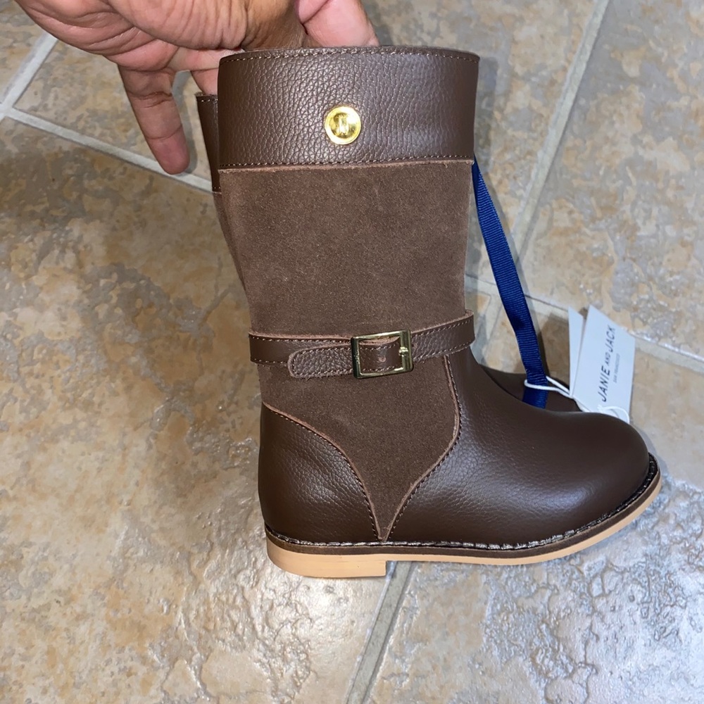 NWT Janie and Jack riding boots